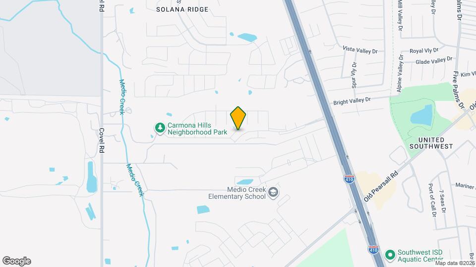 7010 Pescala Ridge Map and Location Details