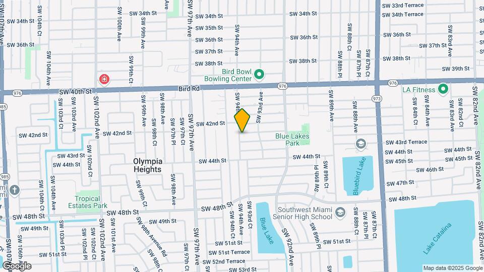 9350 SW 42nd Terrace Map and Location Details