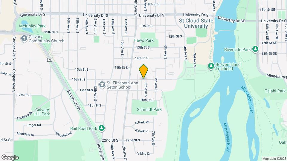 810 16th St S Map and Location Details