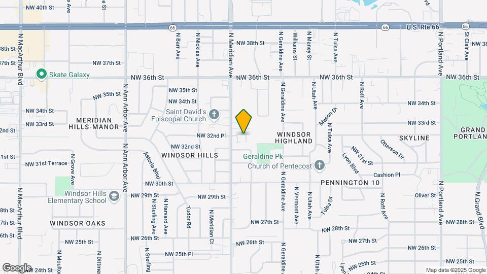 4434 NW 32nd Pl Mapa y Detalles de la Ubicación
