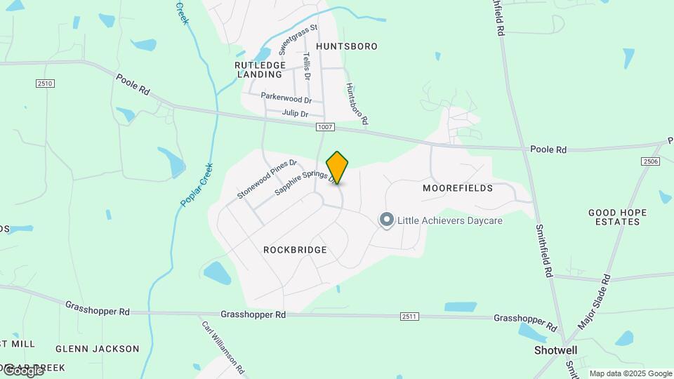 5324 Sapphire Springs Dr Mapa y Detalles de la Ubicación