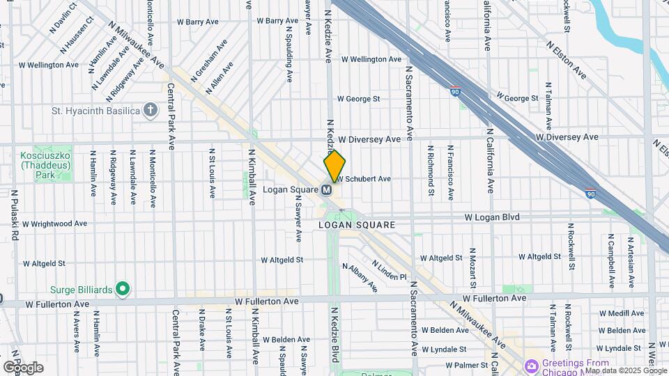 2649 N Kedzie Ave Map and Location Details