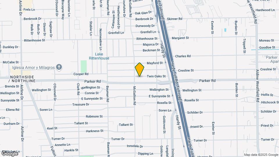 710 Twin Oaks St Map and Location Details