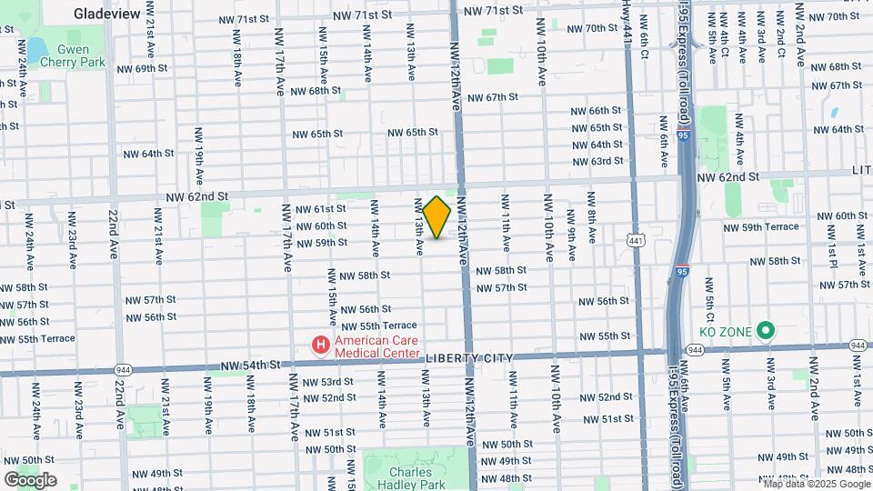 1260 NW 59th St, Unit 1260 Mapa y Detalles de la Ubicación
