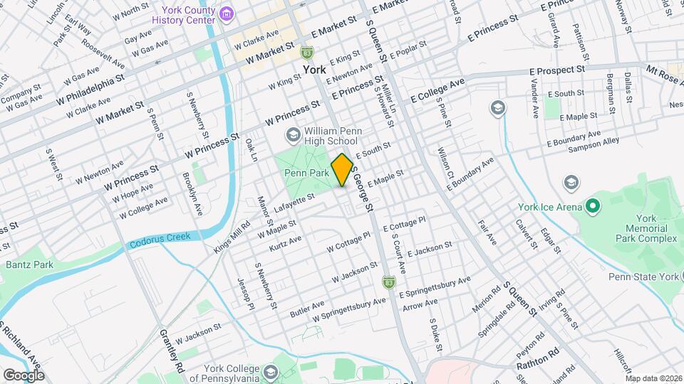 35 W Maple St Map and Location Details