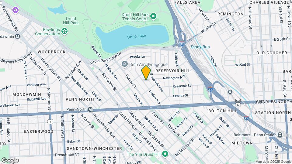 2227 Linden Ave Map and Location Details