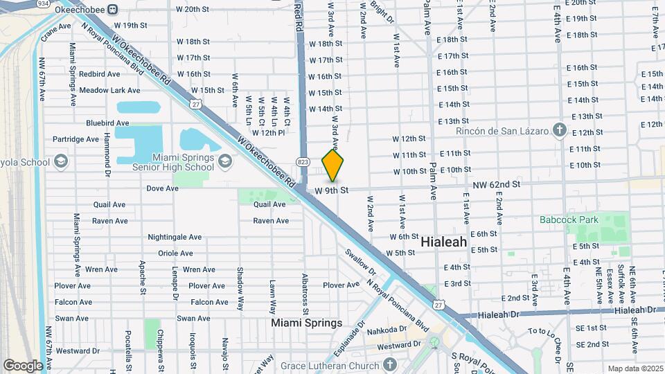 910 W 3rd Ave Mapa y Detalles de la Ubicación