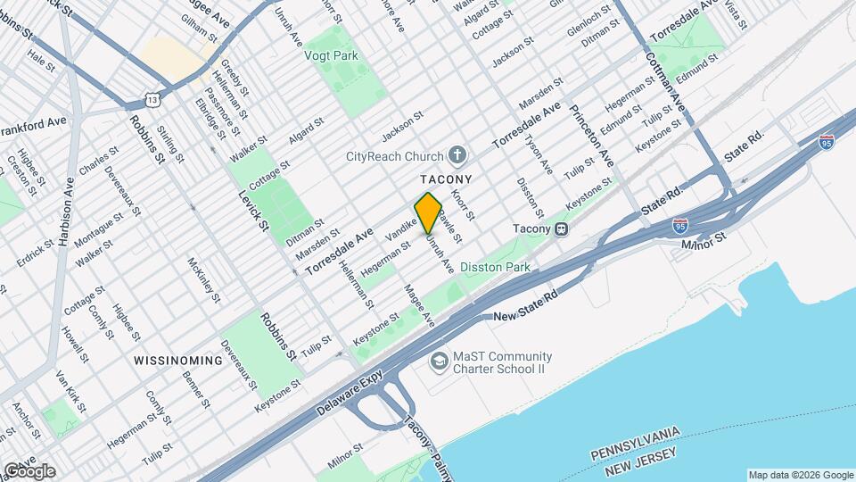 4818 Unruh Ave, Unit 2 Map and Location Details