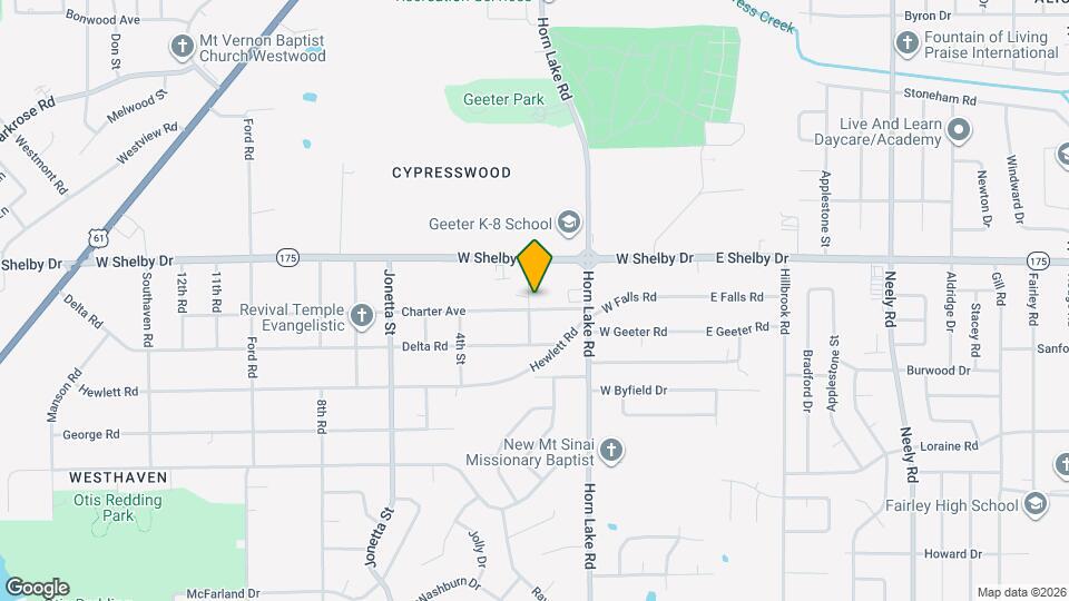 192 Charter Ave Map and Location Details