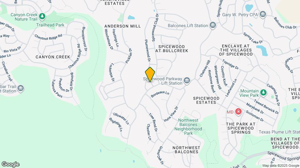 10502 Ronwood Dr Map and Location Details