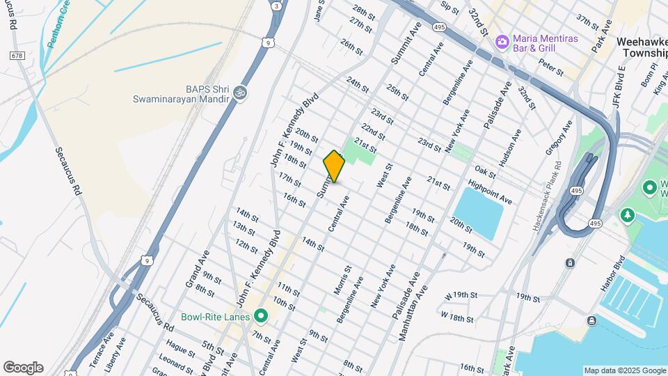 719 18th St Map and Location Details