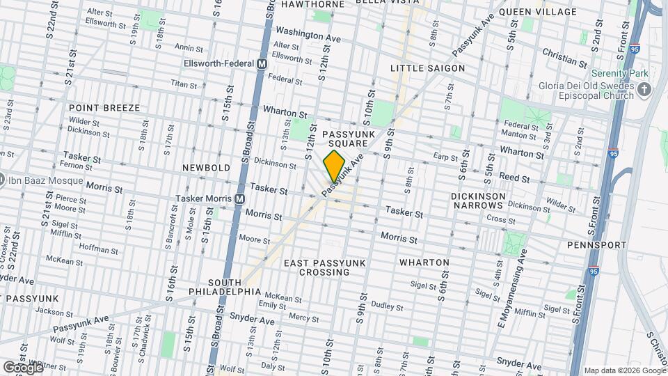 1523 Passyunk Ave Map and Location Details