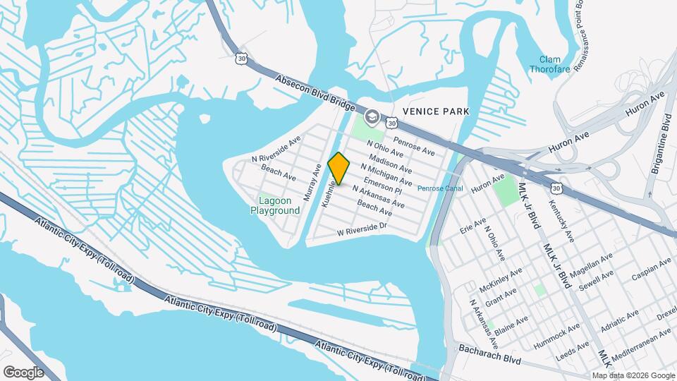 1655 Beach Ave Map and Location Details