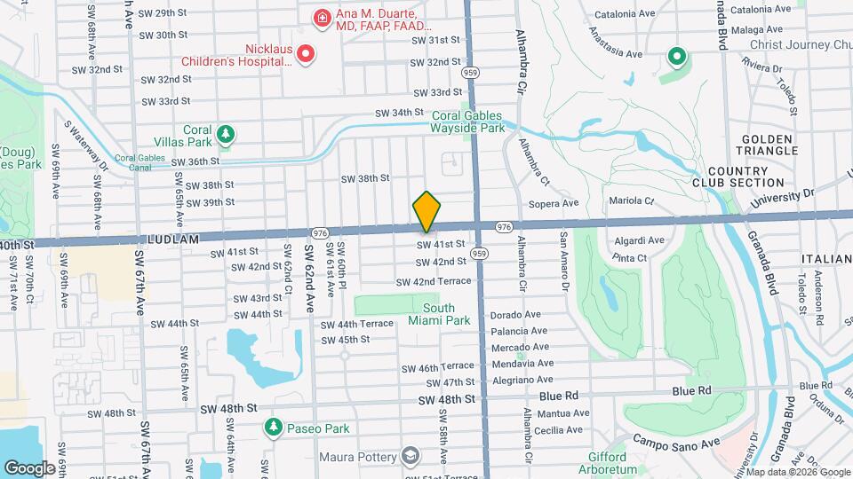 5807 SW 41st St Map and Location Details