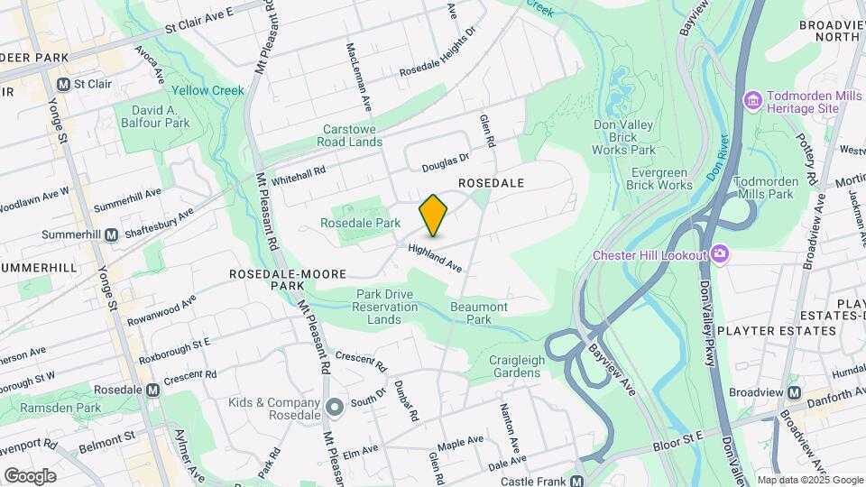 8 Binscarth Rd Map and Location Details