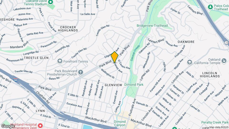 1327-1331 Everett Ave Map and Location Details