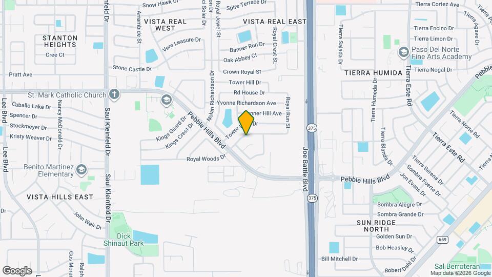 12118 Royal Woods Dr Map and Location Details