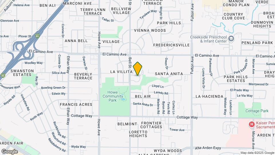 Vintage Knolls Senior Apartments Map and Location Details