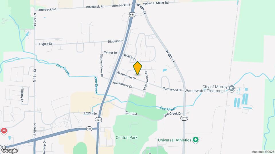 1006 Northwood Dr Map and Location Details