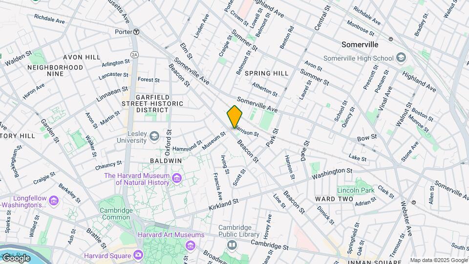 245 Beacon St, Unit 1 Mapa y Detalles de la Ubicación
