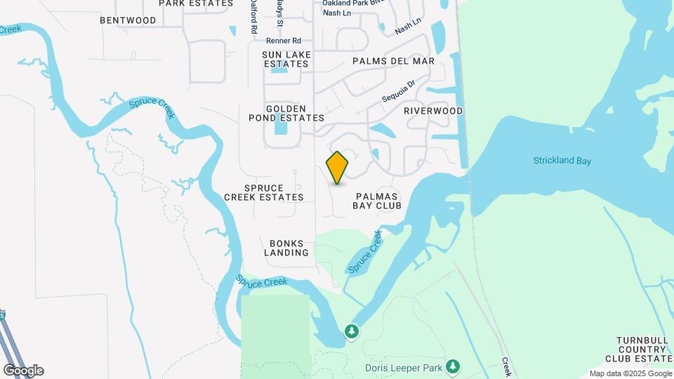 411 Oak River Dr Map and Location Details