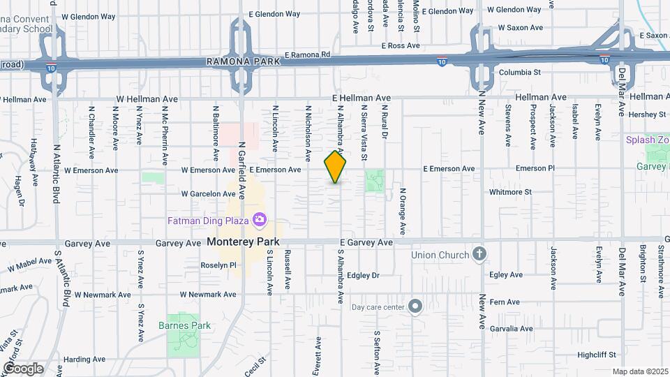 305 N Alhambra Ave Map and Location Details