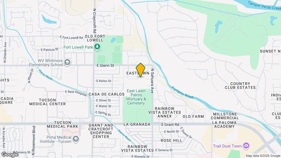 2708 N Saramano Ln Map and Location Details