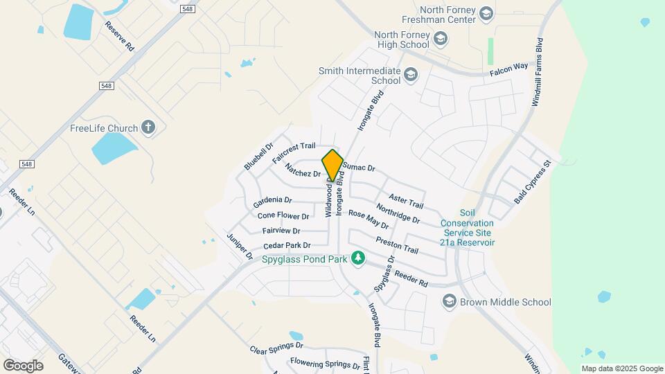 2043 Wildwood Dr Map and Location Details