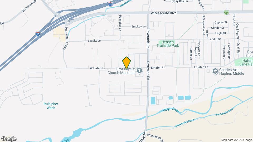 850 Hafen Ln Map and Location Details