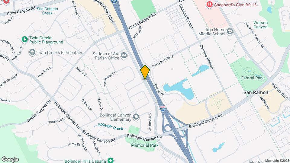 2483 Talavera Dr Map and Location Details