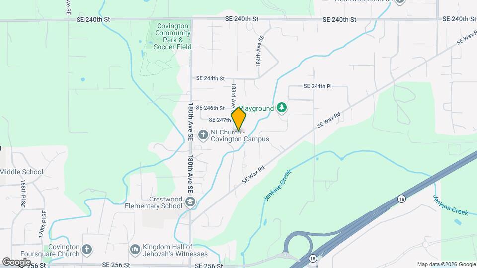 18311 SE 248th St Map and Location Details