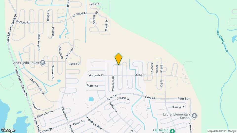 1613 Pilchard Ct Map and Location Details