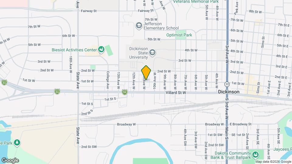 1045 1st St W Map and Location Details
