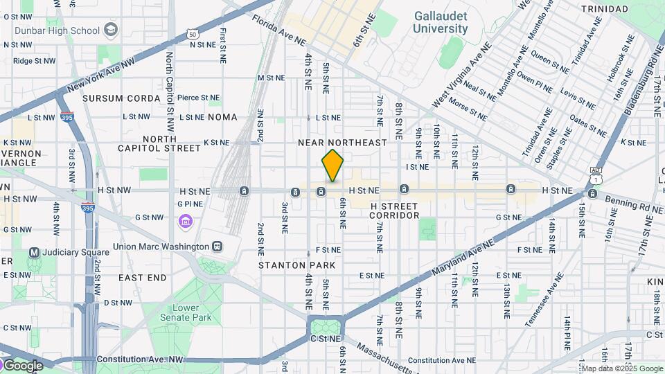 506 H St NE Mapa y Detalles de la Ubicación