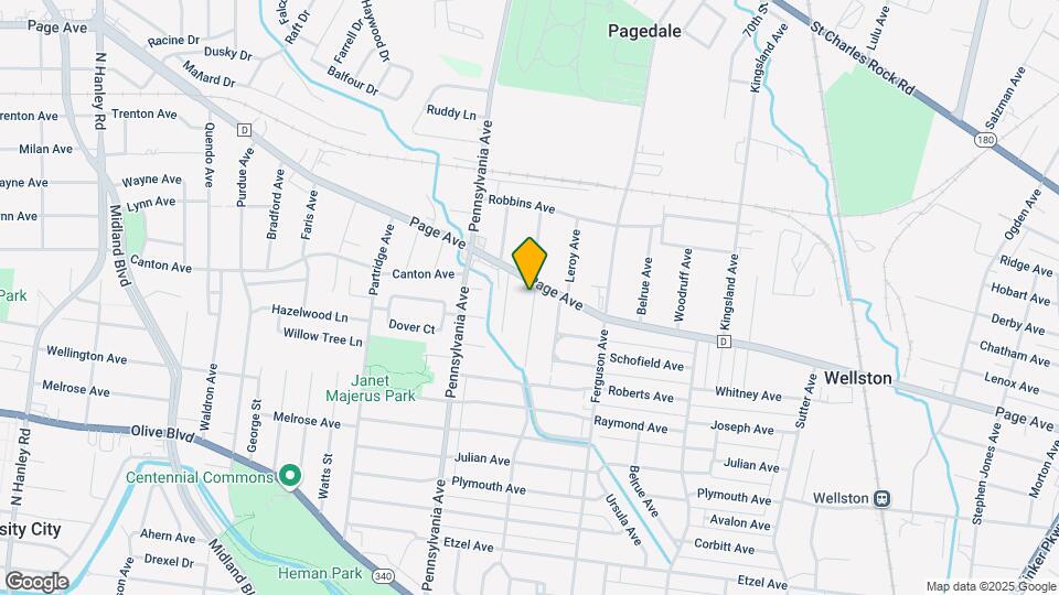 1293 Purcell Ave Map and Location Details