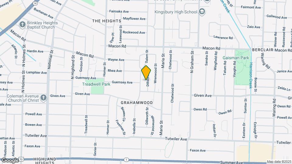965 Dillworth St Mapa y Detalles de la Ubicación