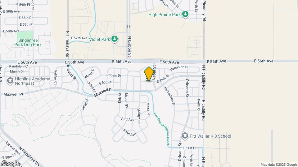 5546 Malta St Map and Location Details