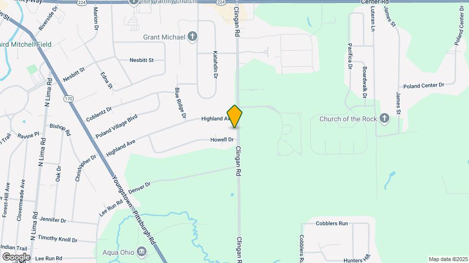 7068 Clingan Rd Map and Location Details