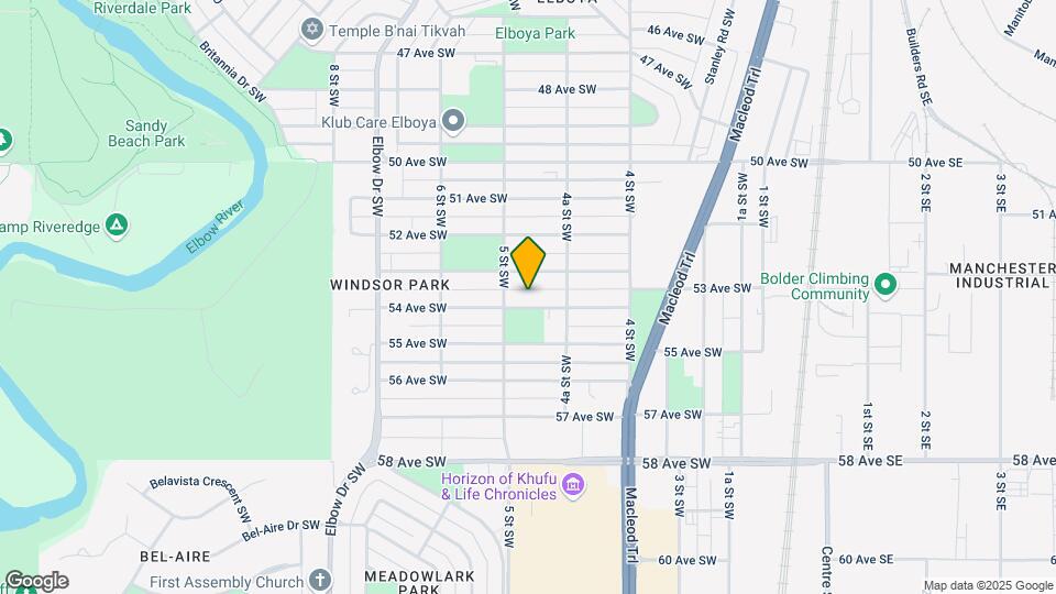 528 54 Av SW Map and Location Details
