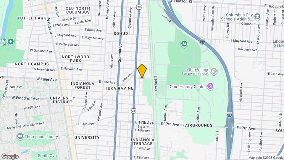 441 E Norwich Ave, Unit OSU Listing Map and Location Details