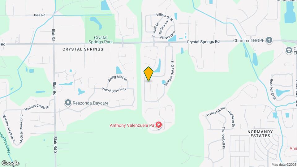 1438 Blues Creek Dr Map and Location Details