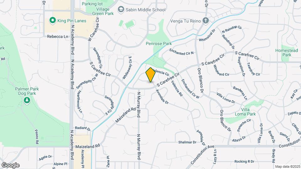 3020 Avondale Dr Map and Location Details