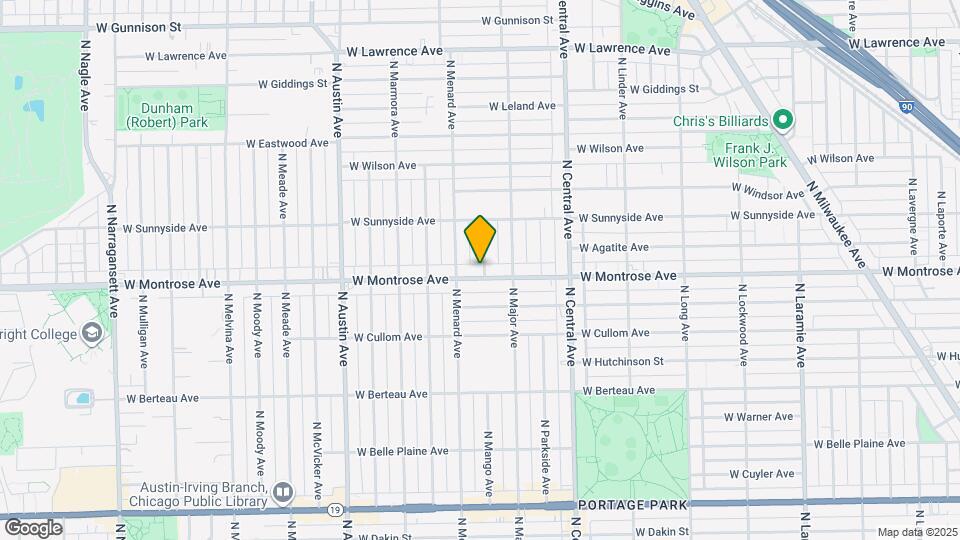 4400 N Mango Ave Map and Location Details