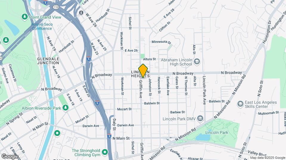 2336 Griffin Ave Map and Location Details