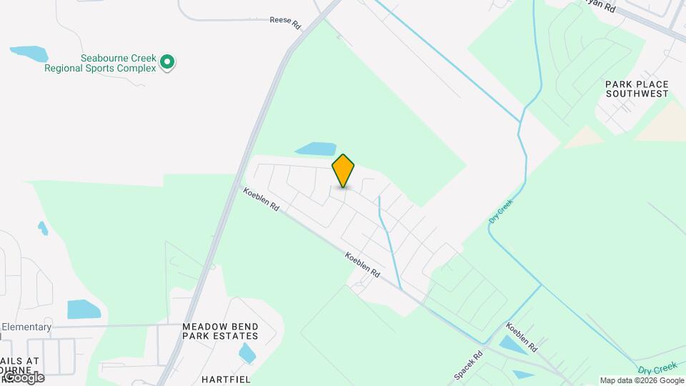 3708 Rock Ledge Dr Map and Location Details