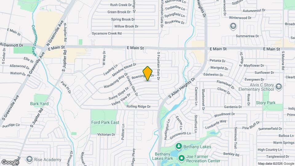 906 Sunny Slope Dr Map and Location Details