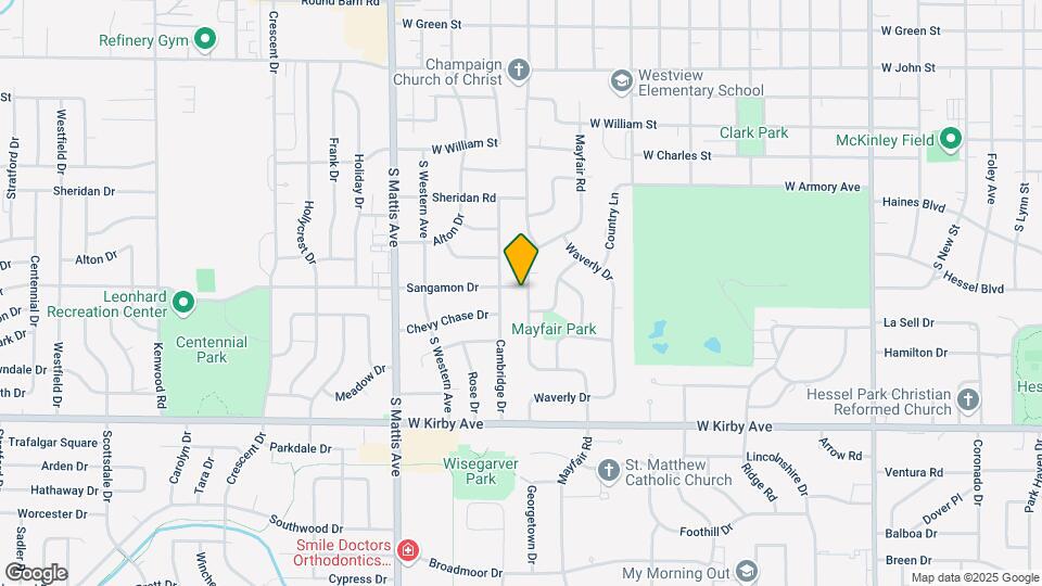 1509 Sangamon Dr Map and Location Details