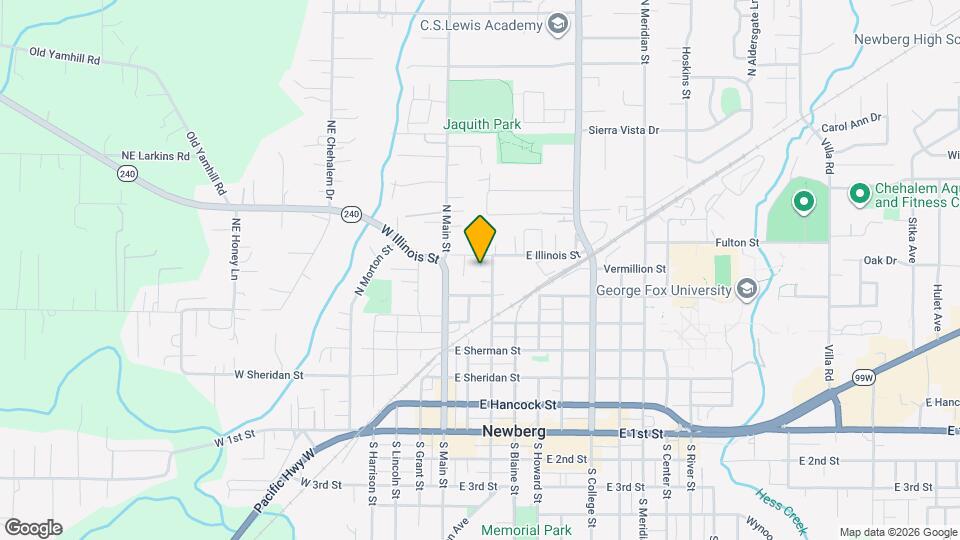 206 E Illinois St Map and Location Details