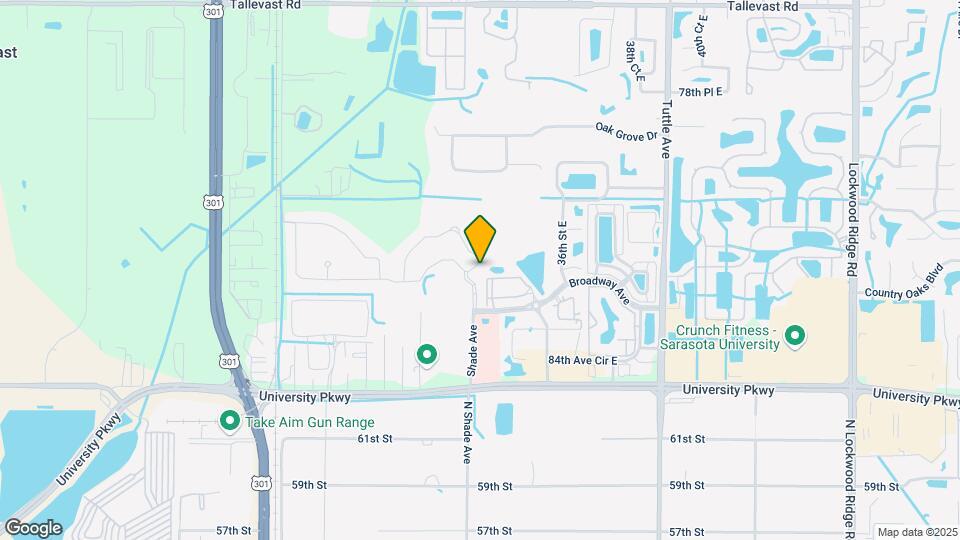 8120 Enclave Way Map and Location Details