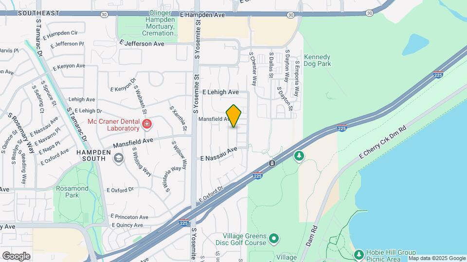 9264 Mansfield Ave Map and Location Details